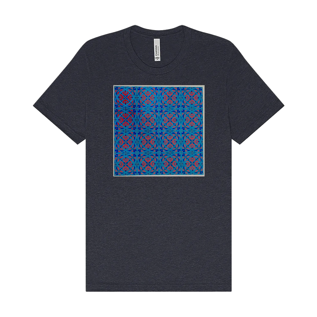 Heather Navy front flat lay