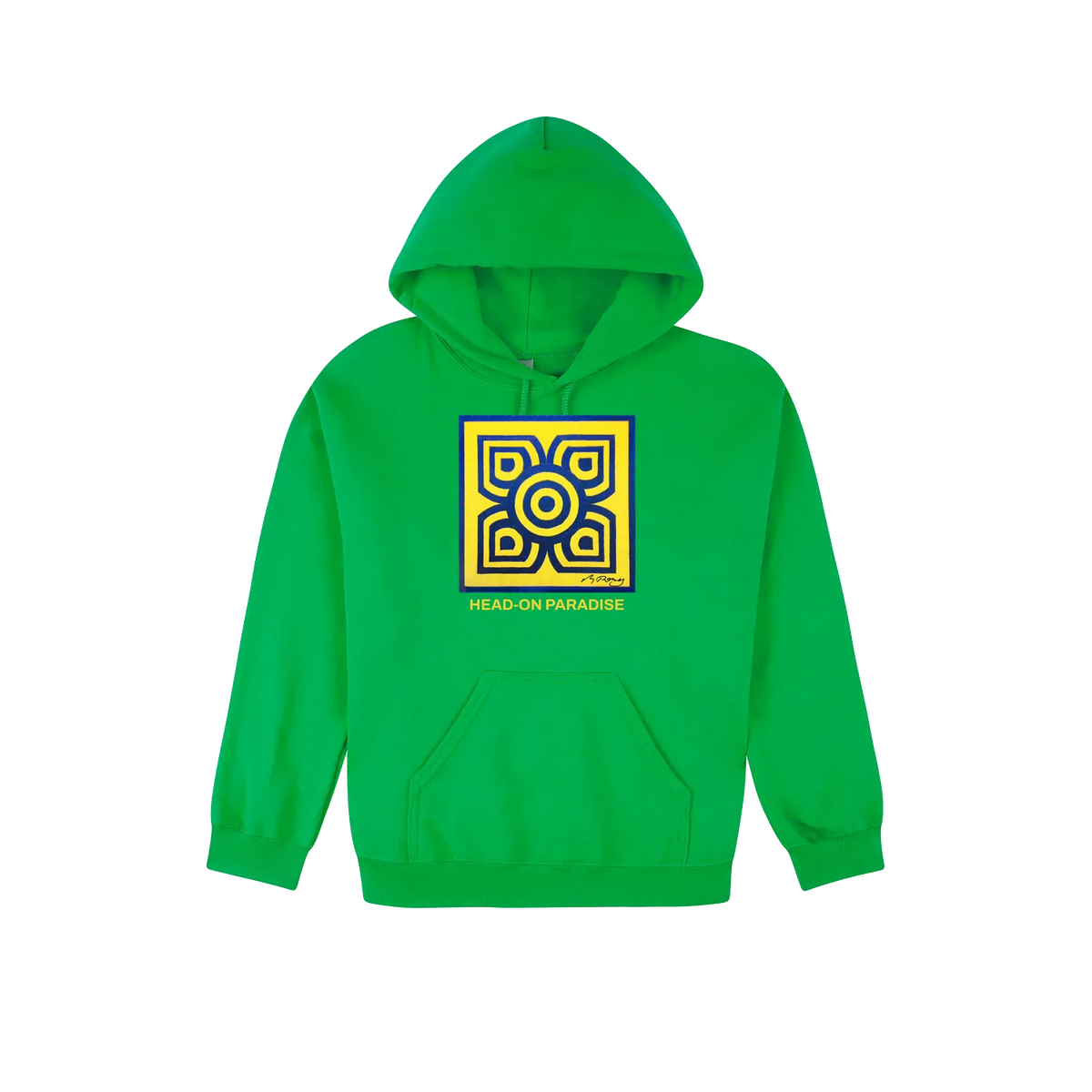 Irish Green front flat lay