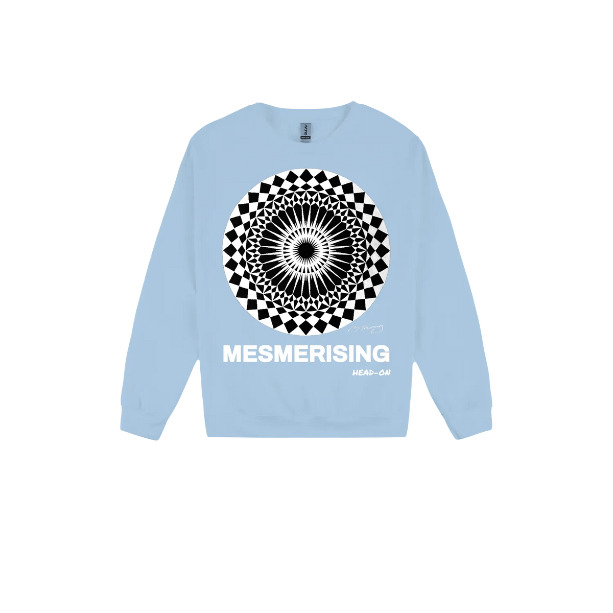 Light Blue front flat lay