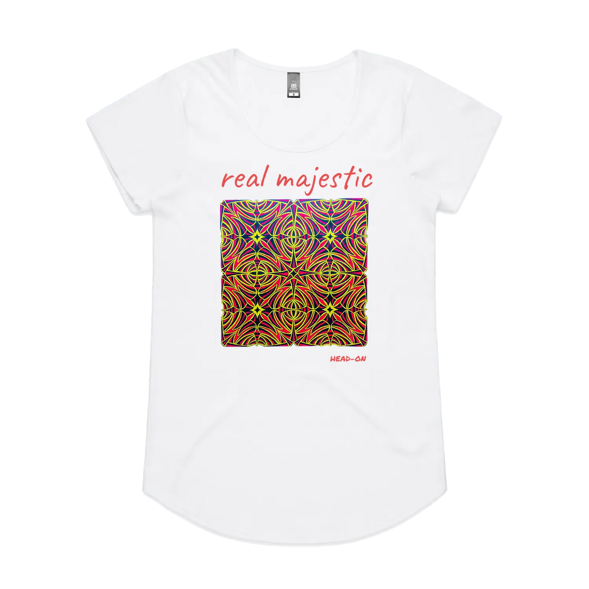 White front flat lay