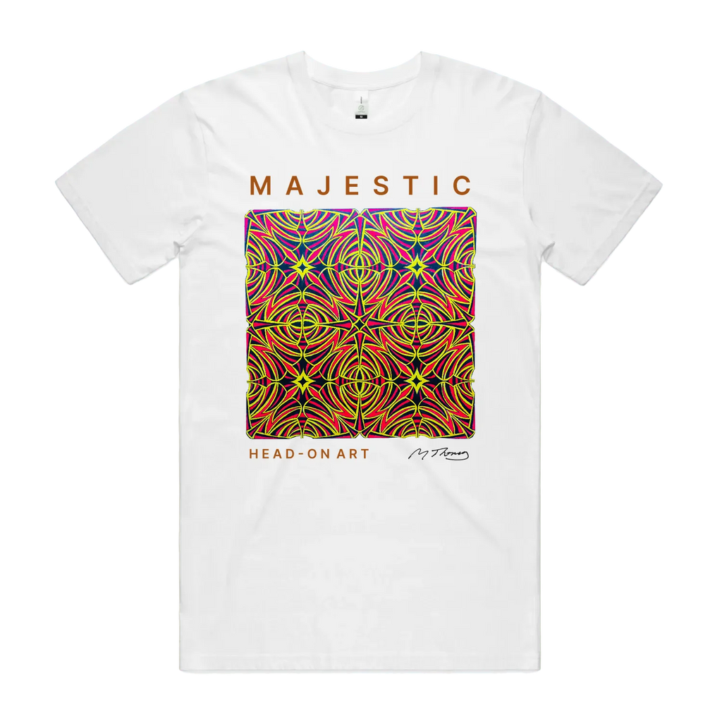 White front flat lay